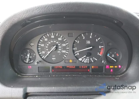 2002 BMW X5 3.0I из США, поврежденный, VIN 5UXFA53562LP31883